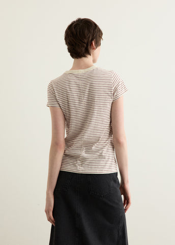 Slub Stripe T-Shirt
