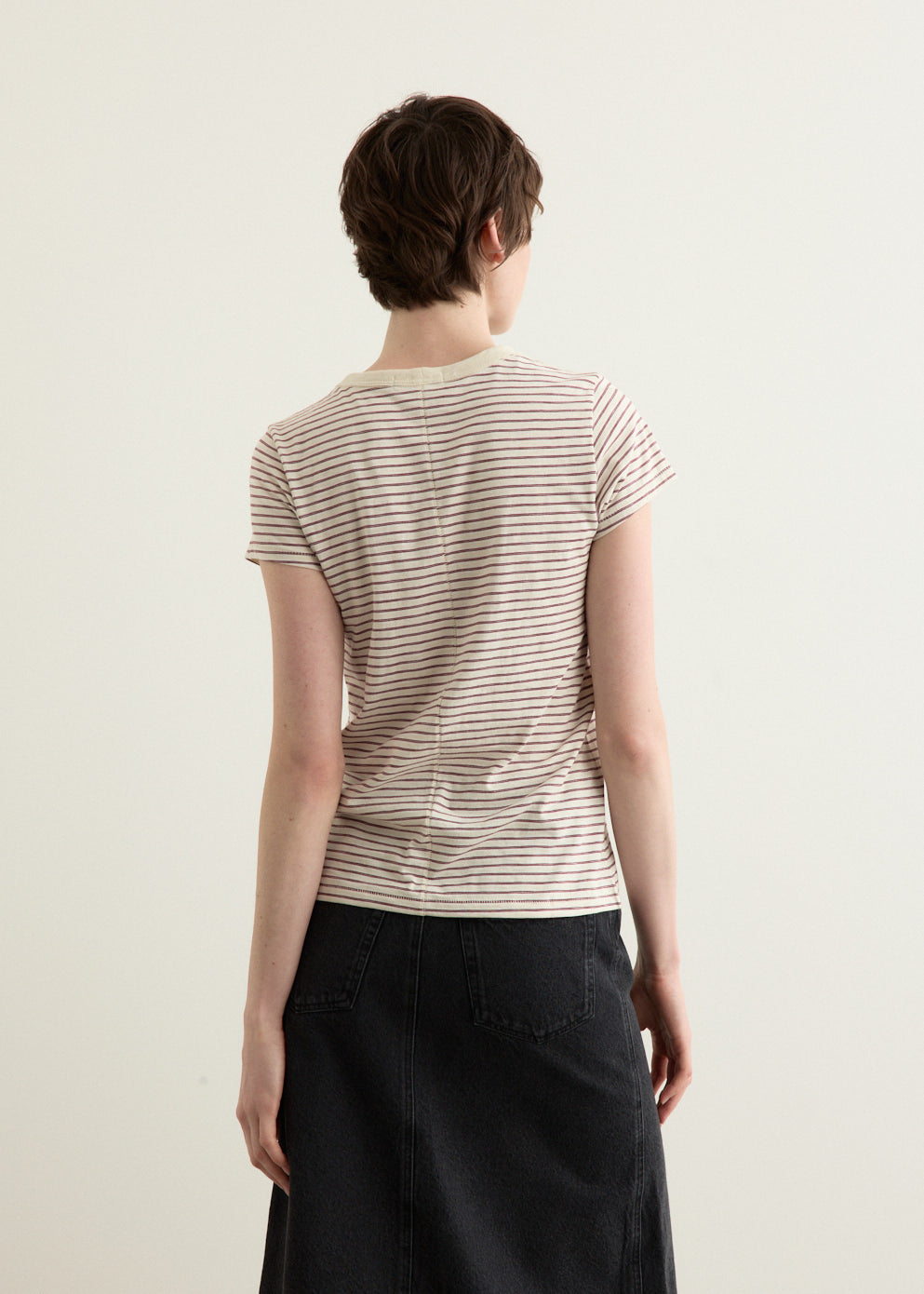 Slub Stripe T-Shirt