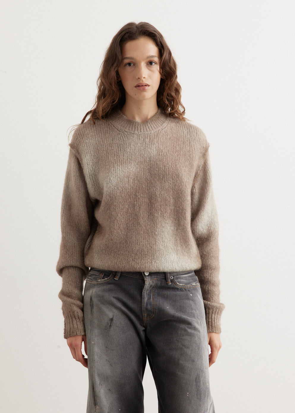Acne Studios - Koros Mohair Knit - Knitwear,All Products : American Fashion Style Bags On Sale Acne Studios - Koros Mohair Knit - Knitwear,All Products : American Fashion Style Bags On Sale