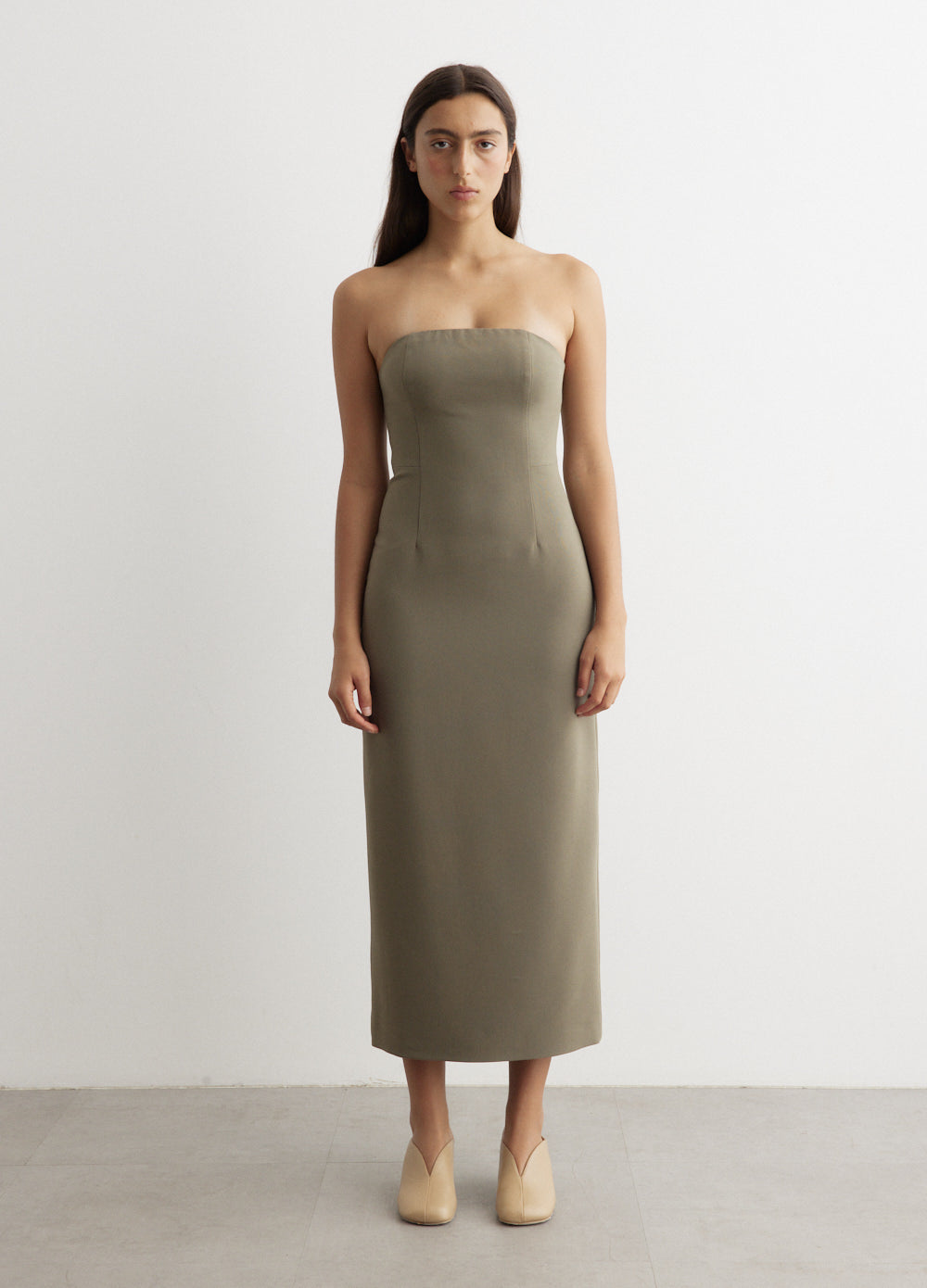 Incu Collection - Repercussions Strapless Midi Dress - Dress,Specials : American Fashion Style Bags On Sale Incu Collection - Repercussions Strapless Midi Dress - Dress,Specials : American Fashion Style Bags On Sale