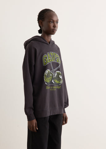 Isoli Cherries Oversized Hoodie
