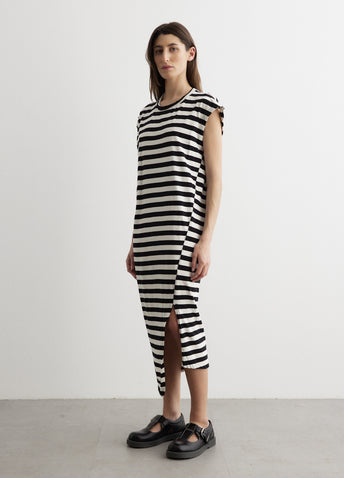 Stripe Split Tank Dress