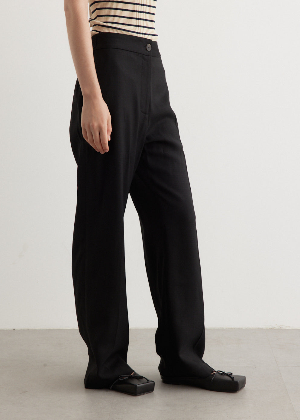 Reynosa Low-Rise Straight Leg Pants