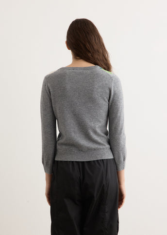 Cashmere Wool Mix Cardigan