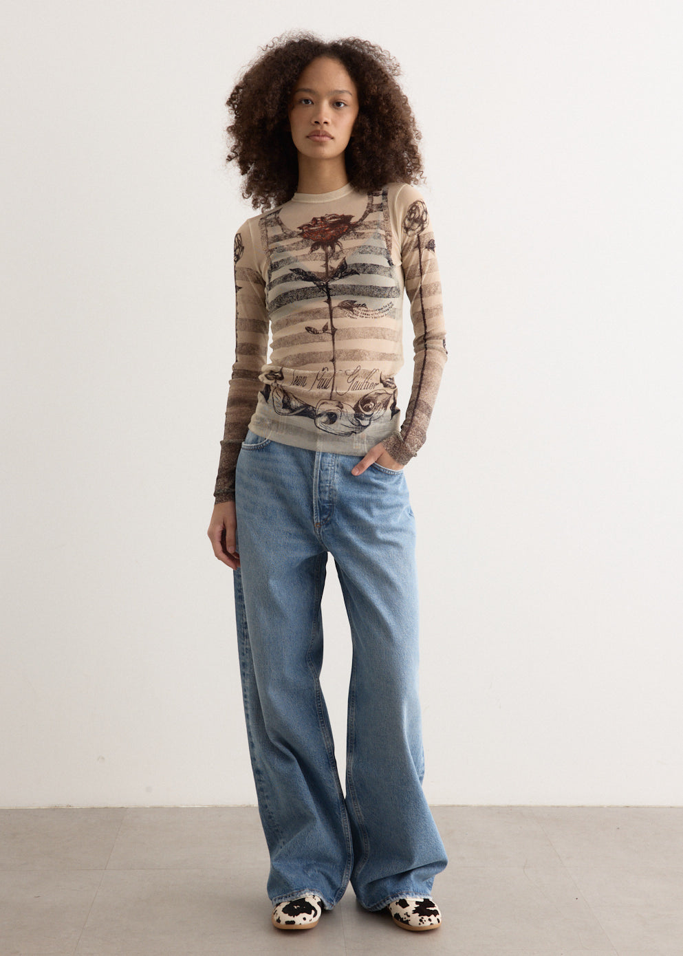 Low Slung Baggy Jeans