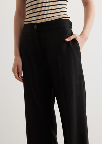 Reynosa Low-Rise Straight Leg Pants