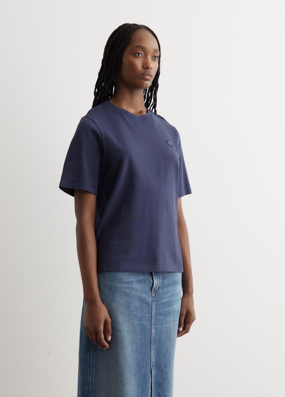 Tonal Fox Head Patch Comfort T-Shirt