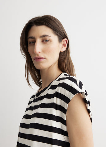 Stripe Split Tank Dress