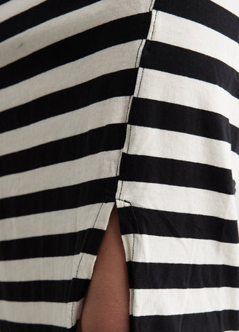 Stripe Split Tank Dress