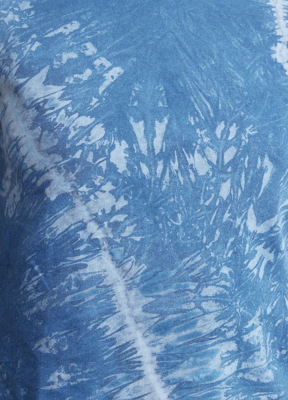 Indigo Dye Raw Edge Baby T-Shirt