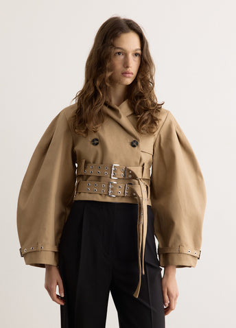 Bonded Cotton Short Jacket