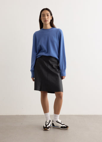 Crew Neck Cashmere Knit