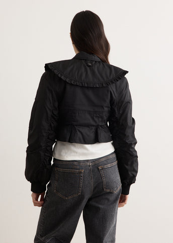 Duchesse Nylon Fitted Jacket