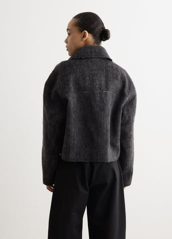 Scarce Cropped Wool Jacket