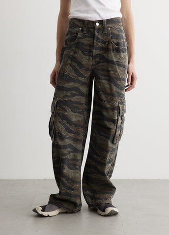 Camo Bagged Out Pocket Jean
