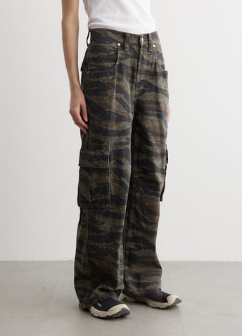 Camo Bagged Out Pocket Jean