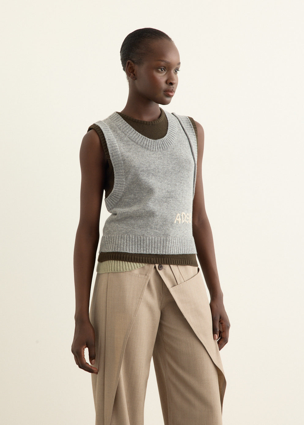 Tres Layered Sleeveless Top