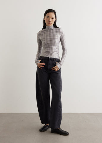 Tight High Neck Top