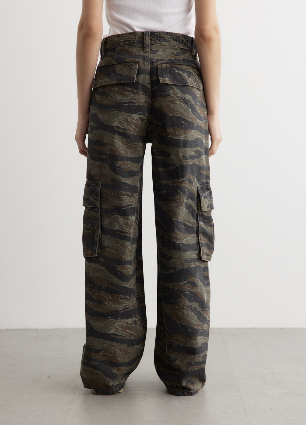 Camo Bagged Out Pocket Jean