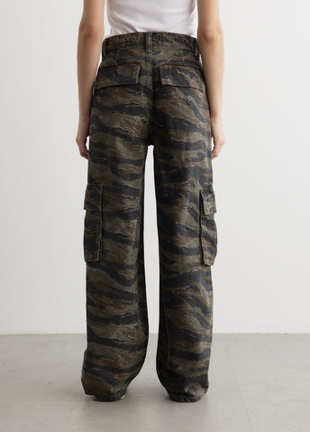 Camo Bagged Out Pocket Jean