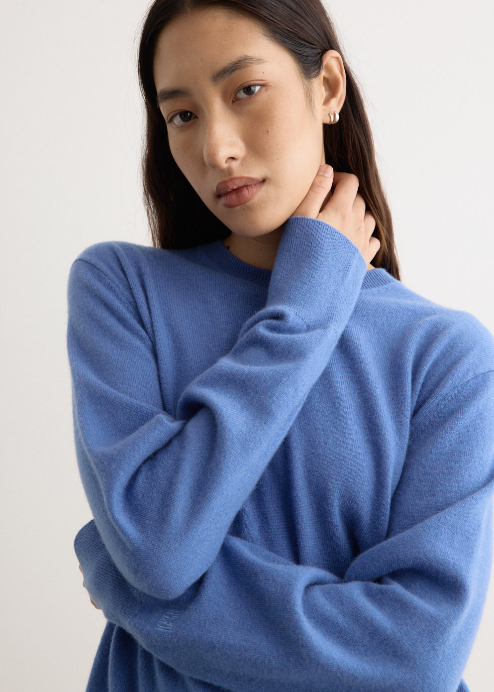 Crew Neck Cashmere Knit