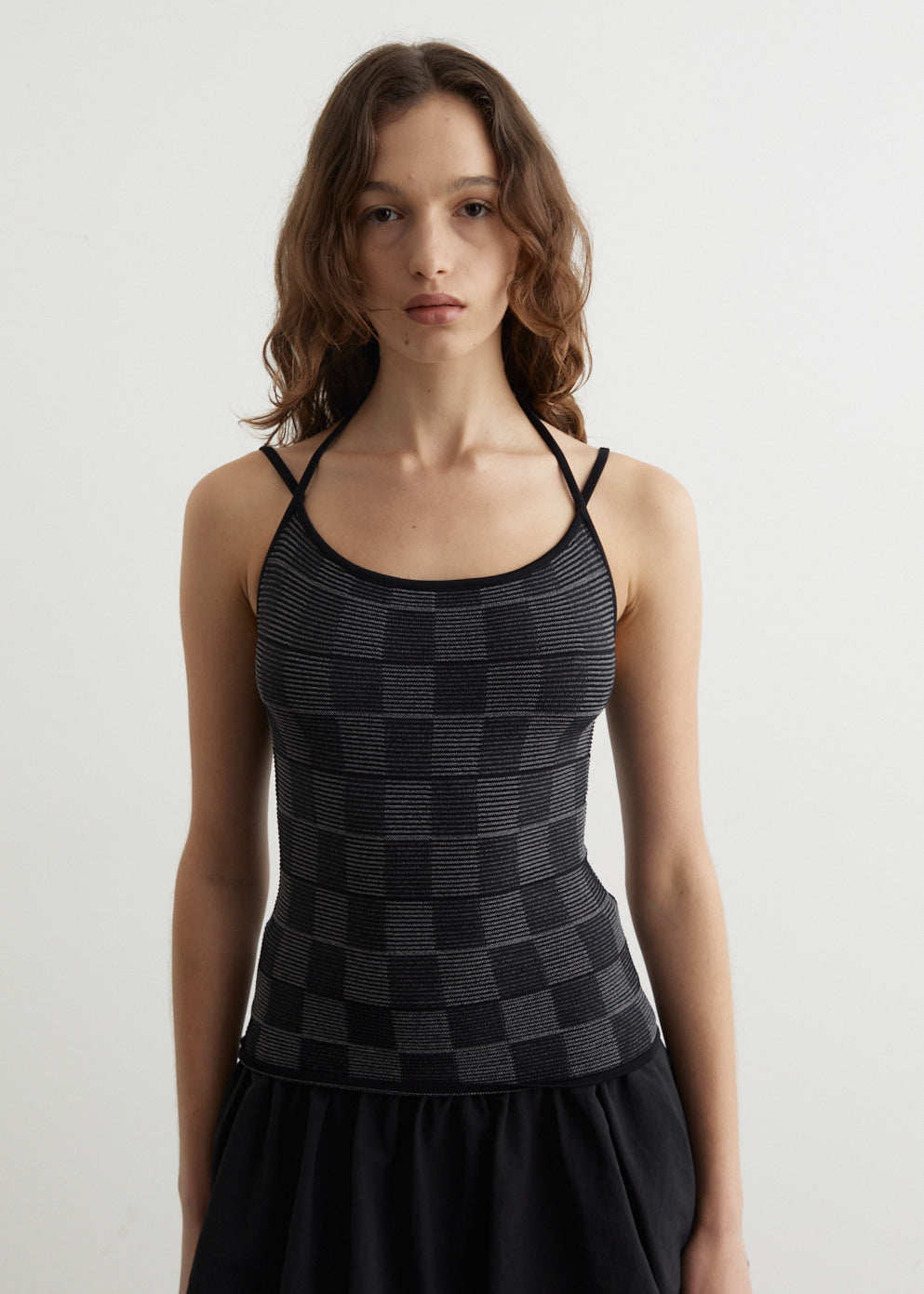 Elastic Waist Mini Bubble Skirt