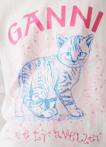 Light Jersey Cat Long-Sleeve T-Shirt