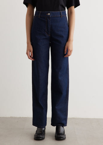 Straight Denim Jeans