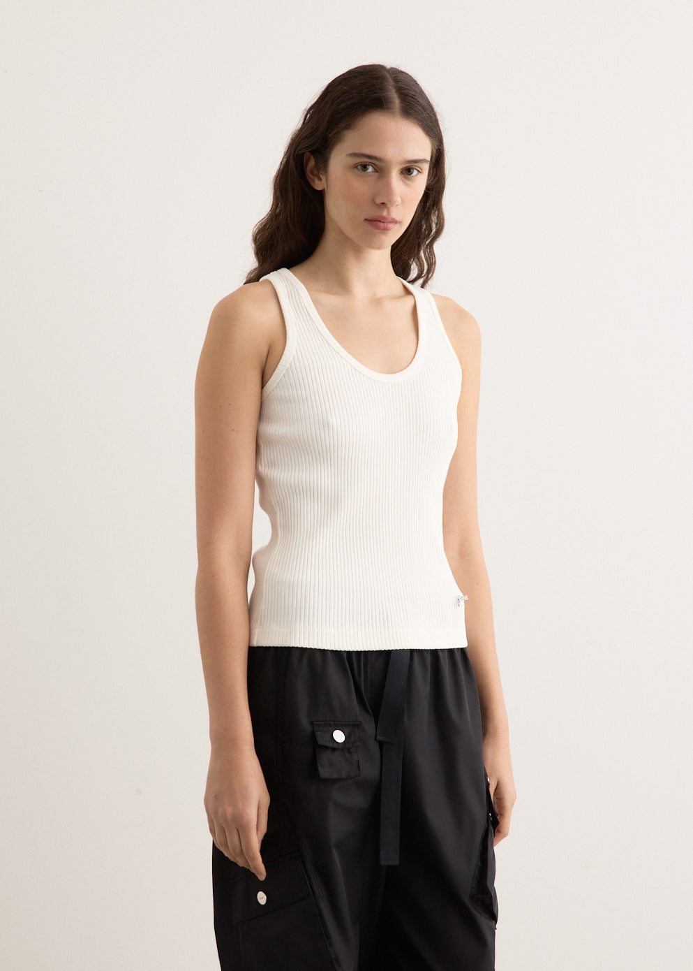 Heavy Rib Jersey Tank Top