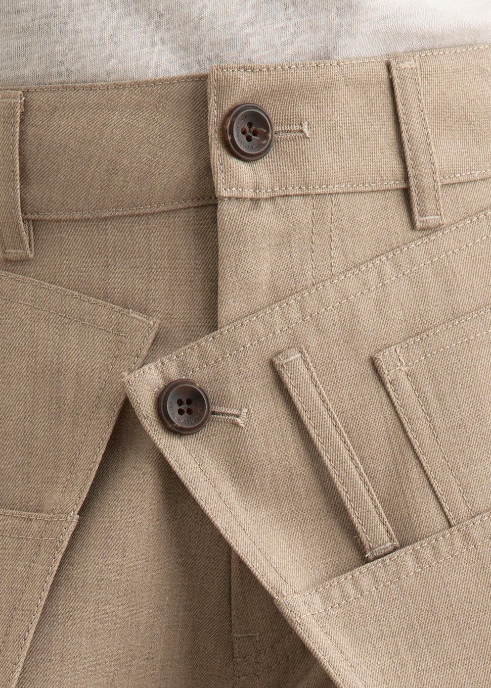 Wool Wrap Pants