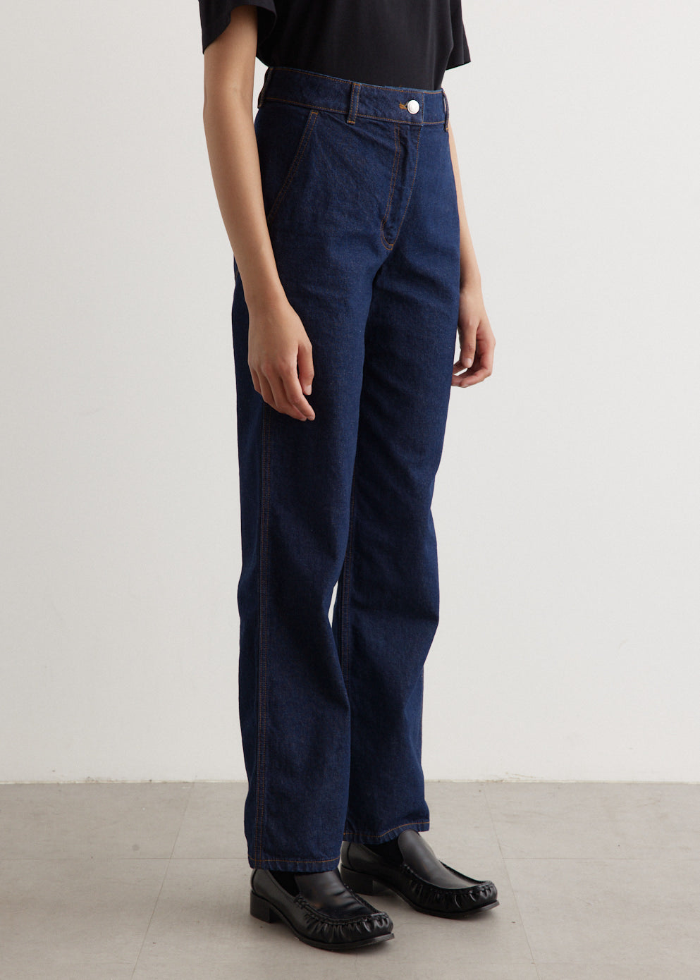 Straight Denim Jeans
