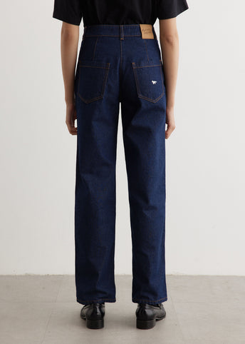 Straight Denim Jeans