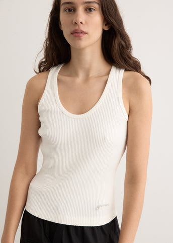 Heavy Rib Jersey Tank Top