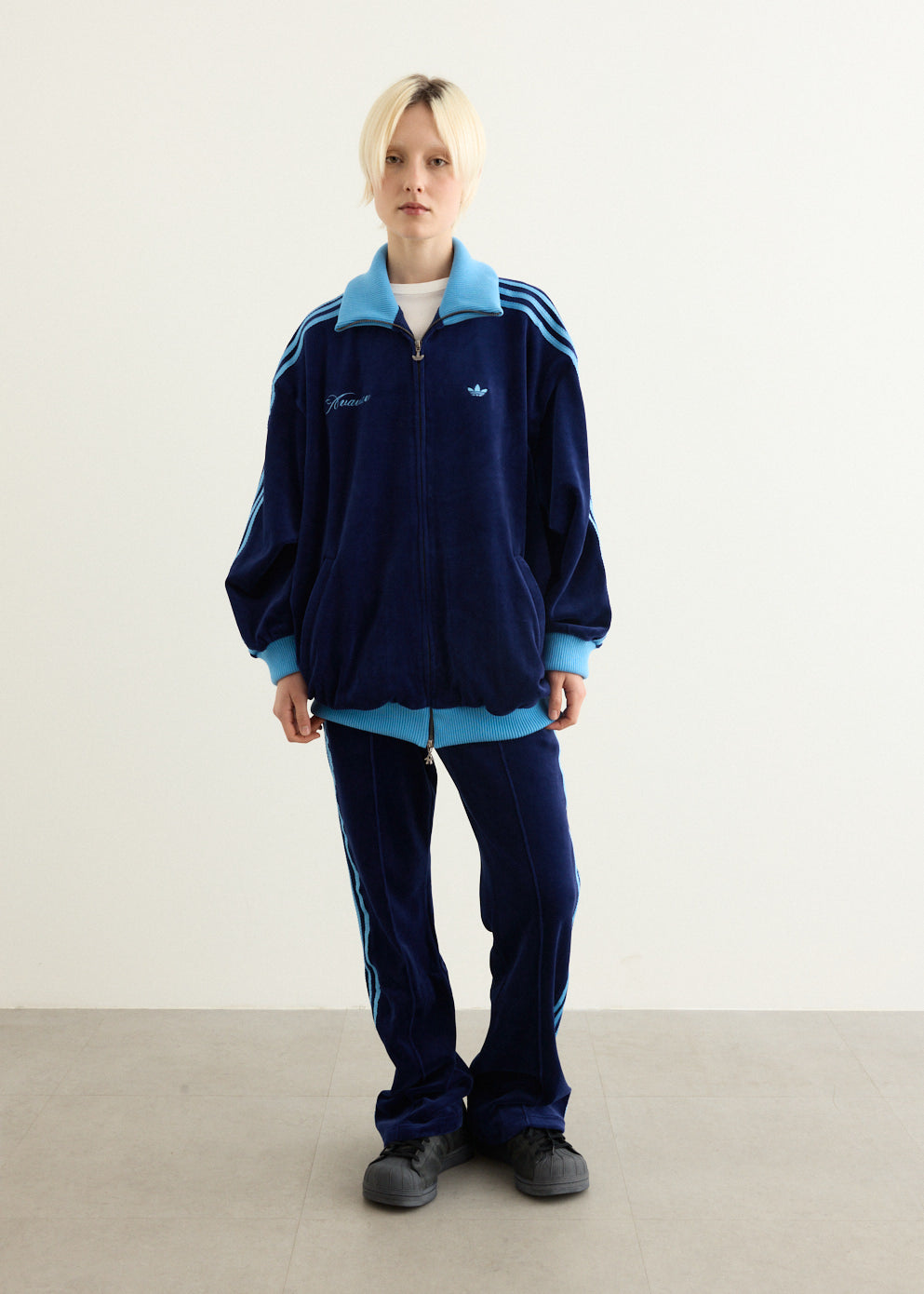 x Avavav Velvet Track Pants