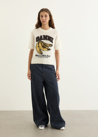 Brushed Alpaca Graphic T-Shirt