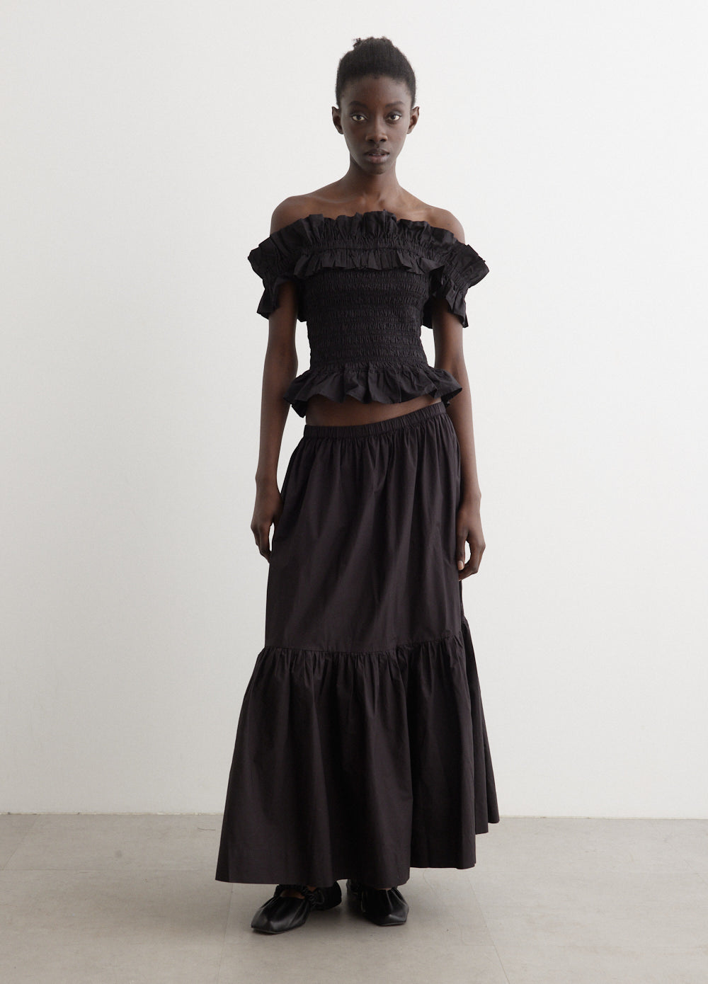 Maxi Flounce Skirt