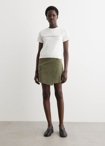 Wrap Mini Skirt