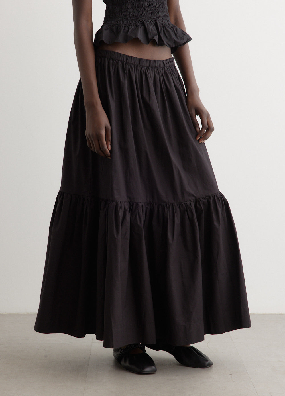 Maxi Flounce Skirt