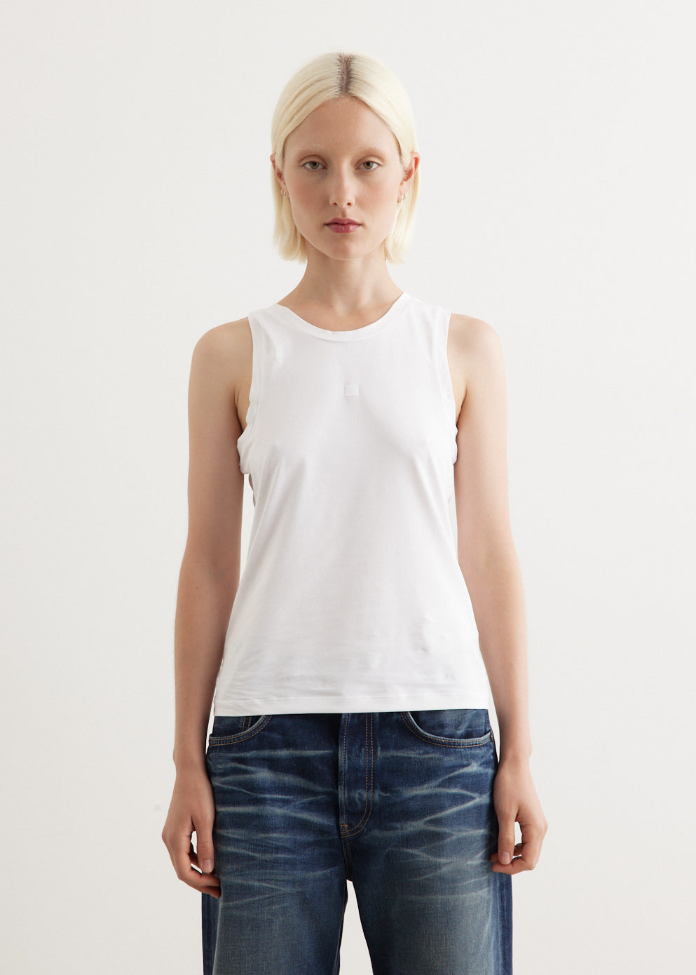 Acne Studios - Elando Face Tank Top - Tshirt print,All Products : American Fashion Style Bags On Sale Acne Studios - Elando Face Tank Top - Tshirt print,All Products : American Fashion Style Bags On Sale