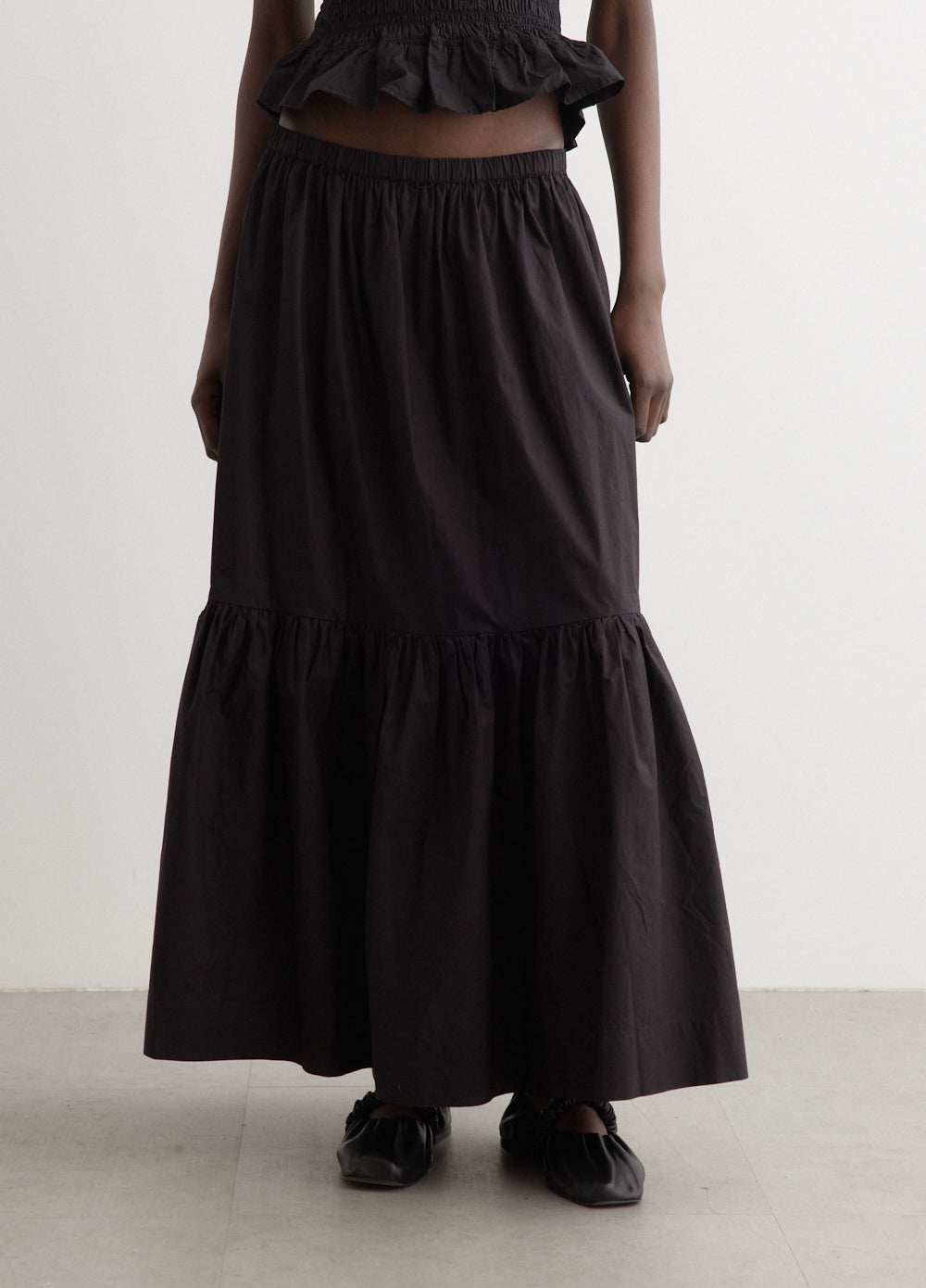 Maxi Flounce Skirt