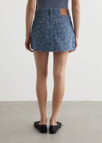 Envy Denim Mini Skirt