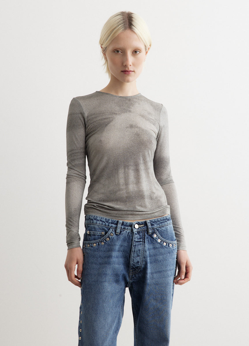 PALOMA WOOL グレー Arcangel 長袖Tシャツ PALOMA WOOL グレー Arcangel 長袖 Tシャツ Paloma Wool