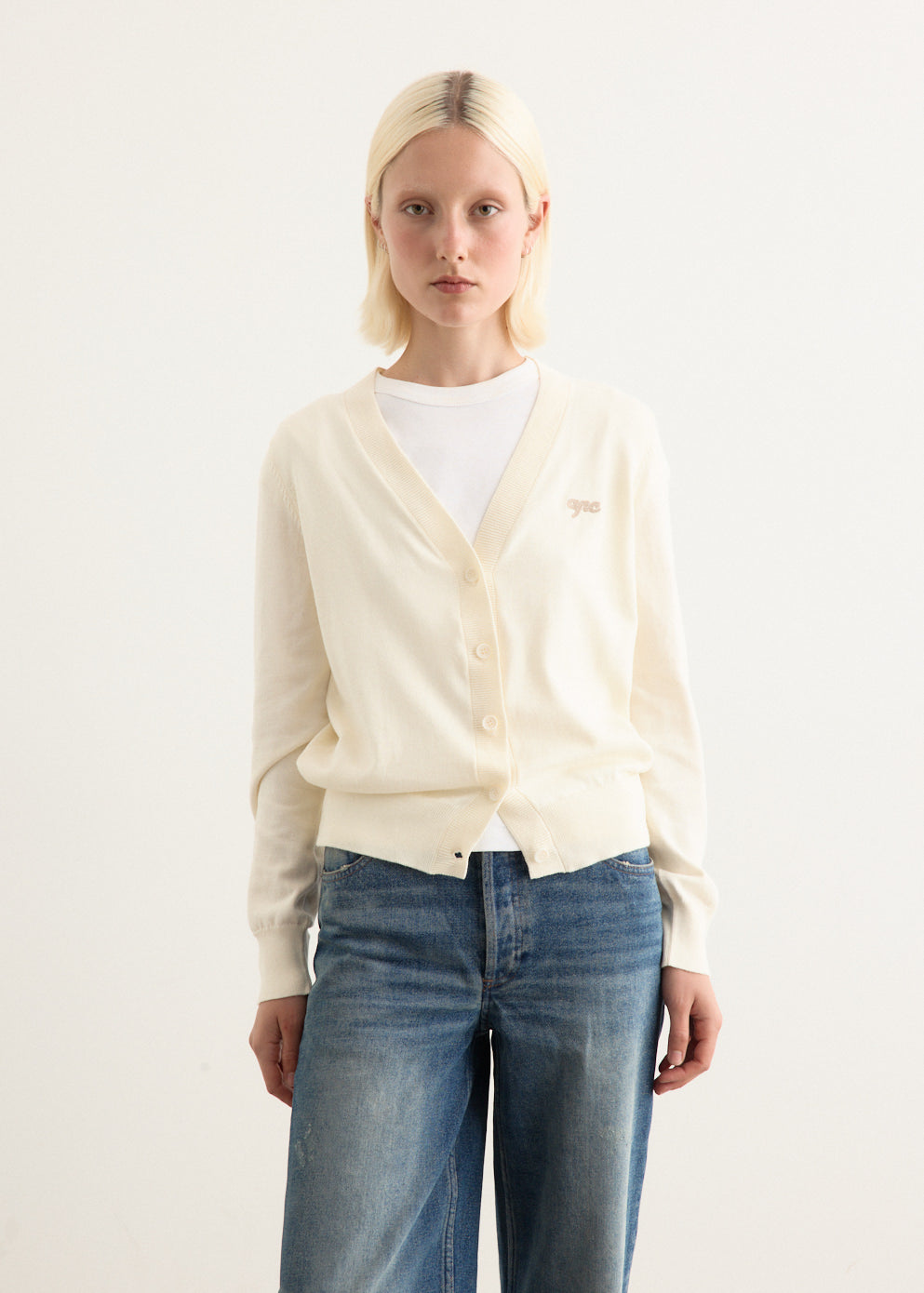 A.P.C. - Berangere Cardigan - Knitwear,All Products : American Fashion Style Bags On Sale A.P.C. - Berangere Cardigan - Knitwear,All Products : American Fashion Style Bags On Sale