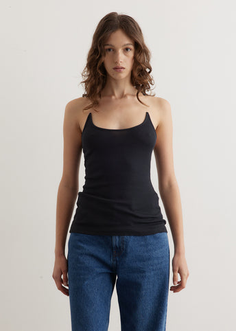 Invisible Strap Tank Top