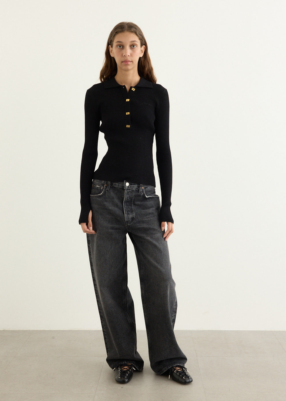 Fine Sequin Polo