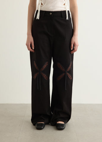 Petal Twill Trousers