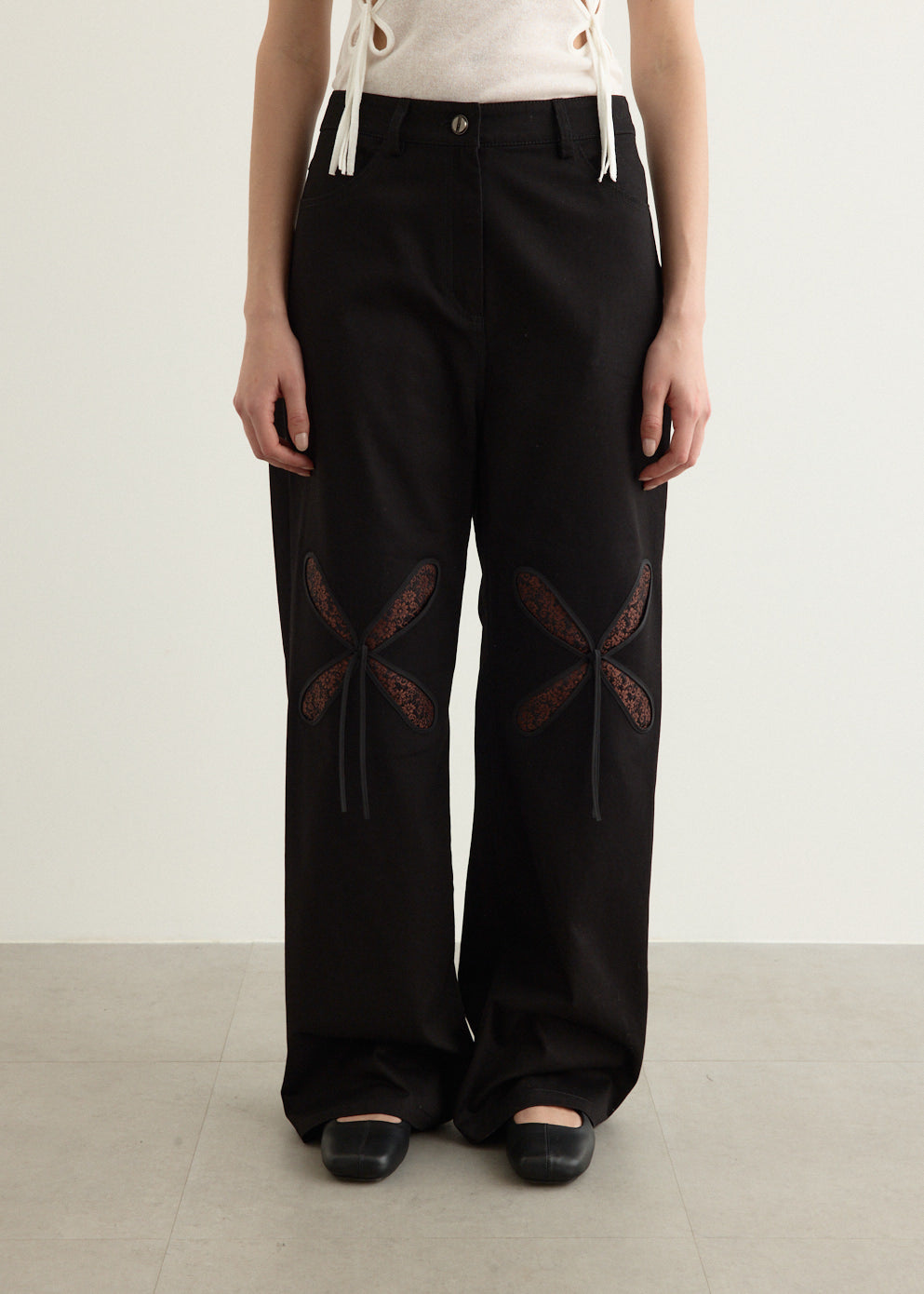 Petal Twill Trousers