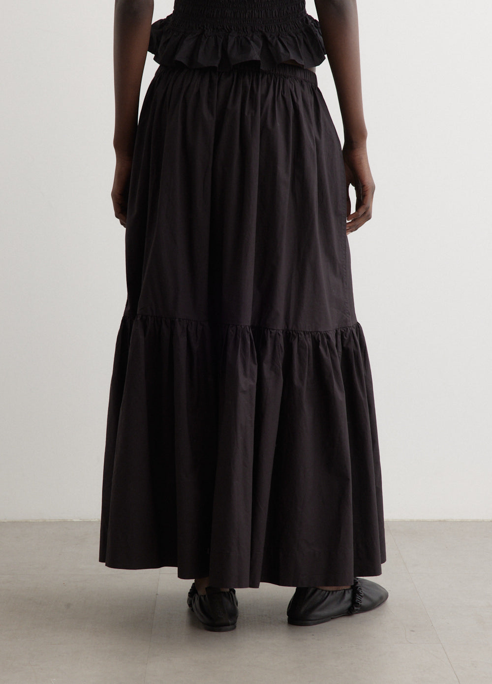 Maxi Flounce Skirt