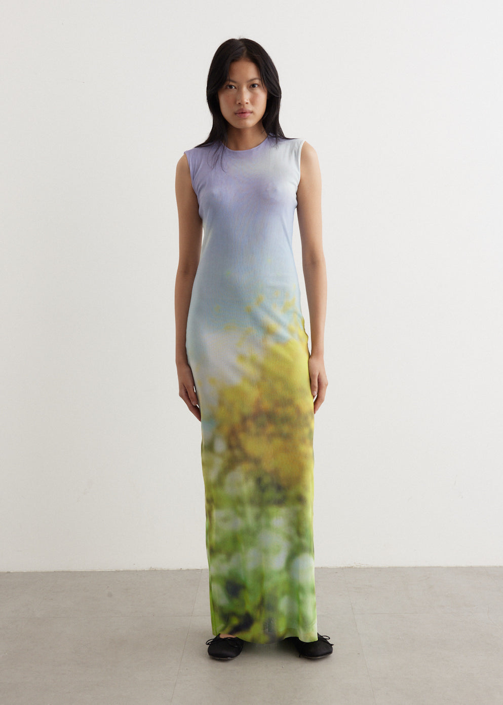 Acne Studios - Eflora Blurry Landscape Dress - Dress,All Products : American Fashion Style Bags On Sale Acne Studios - Eflora Blurry Landscape Dress - Dress,All Products : American Fashion Style Bags On Sale
