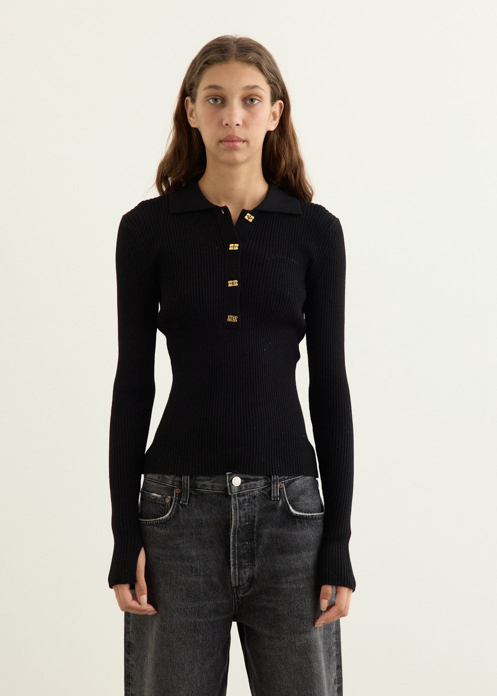 Fine Sequin Polo